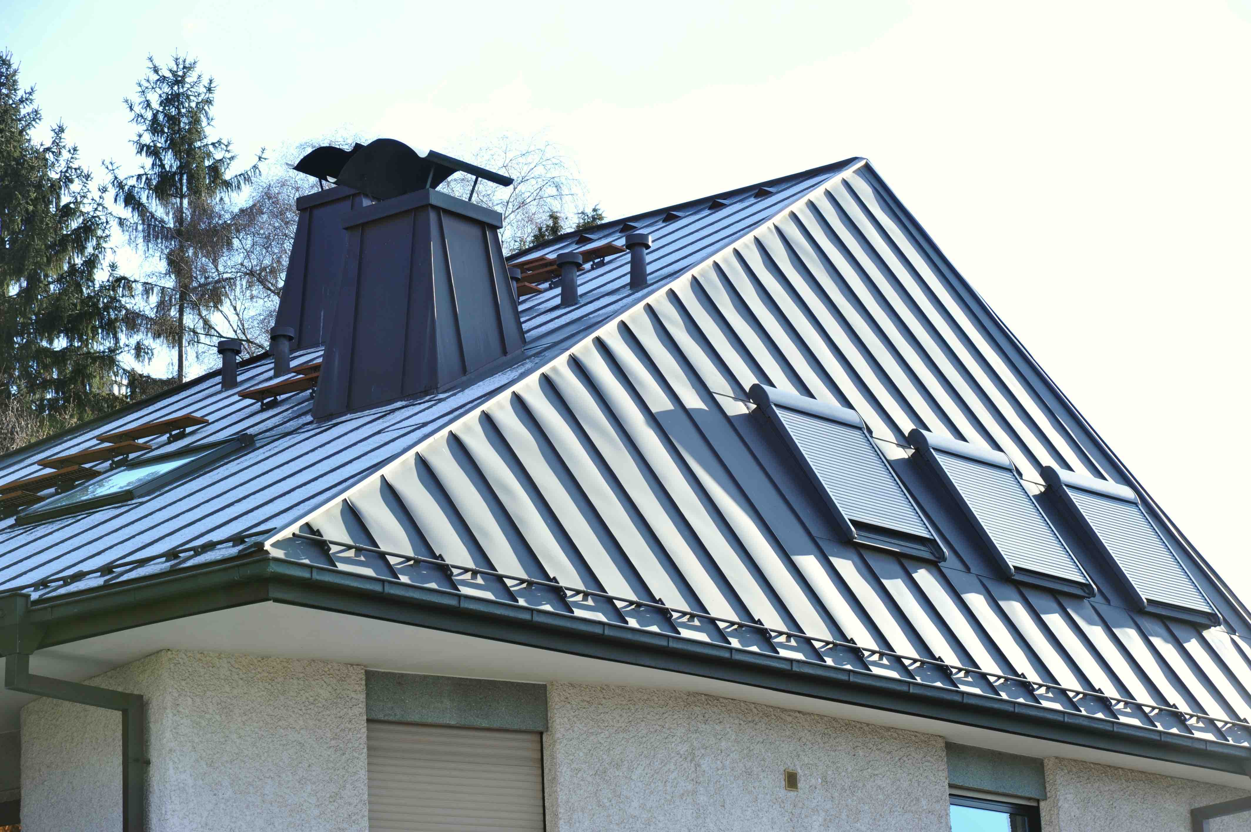 metal roofing material